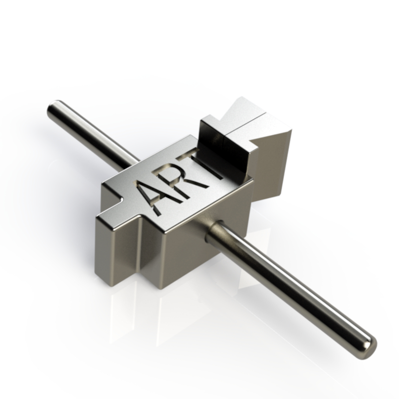 CUERPO INOX ANCLAJE ART CORTO 90/105º