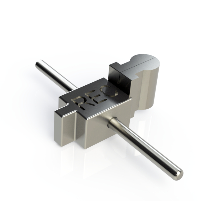 CUERPO INOX ANCLAJE REC CORTO