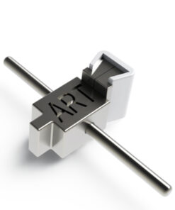 ANCLAJE ART CORTO 90º HEMBRA EN PLASTICO MACHO INOX