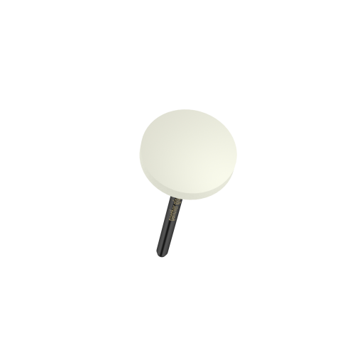 RUEDA ANCHA BLANCA PANTHER EDITION, GRANO EXTRAFINO, Ø 17 X 2,4 MM