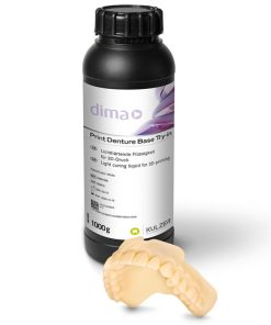 DIMA PRINT DENTURE BASE TRY-IN BLANCA RESINA 3D 1000 G, KULZER