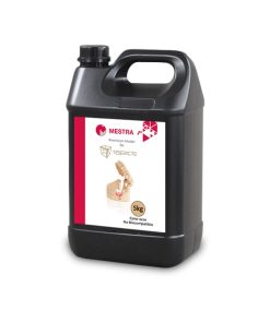 RESINA 3D PREMIUM PARA MODELOS COLOR OCRE, GARRAFA 5 KG, TESERACTO/MESTRA